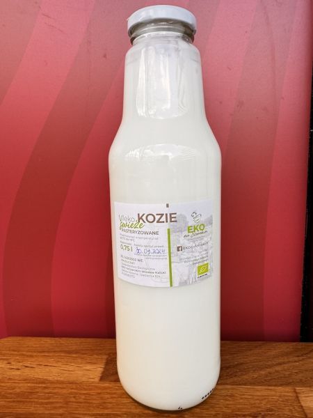 EKO Mleko świeże kozie